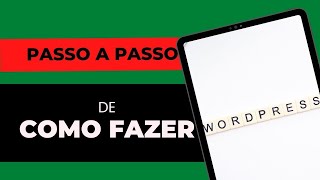 Como Criar a Conta no Wordpress Grátis