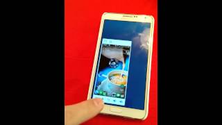 Galaxy Note 3 minimized screen