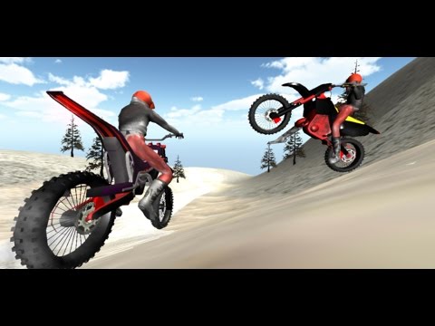 Winter Motocross Fun Video