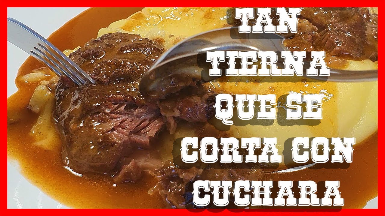 RECETA de CARRILLADA de CERDO en SALSA, SUPER TIERNA, MUY FACIL ?? ??