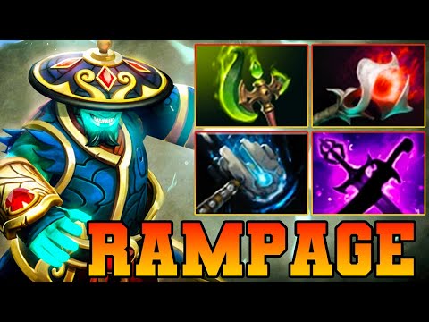 26 Kills + Rampage Storm Spirit Dota 2 Pro Gameplay Guide Item Build Highlights Skills Mid 7.37