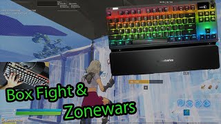 Steelseries Apex Pro ASMR | Box Fight & Zonewars