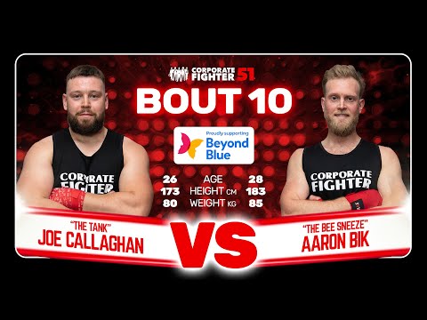 Corporate Fighter 51 - Joe Callaghan vs Aaron Bik
