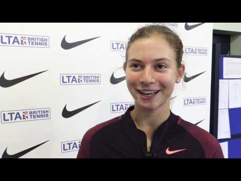 Introducing Kylie Bilchev at the Nike Junior International