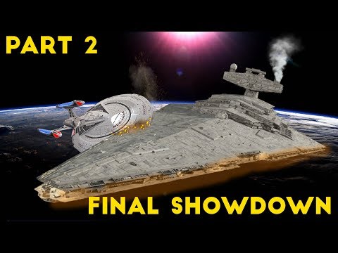 Imperial Star Destroyer VS Enterprise E Part 2, the Final Showdown!