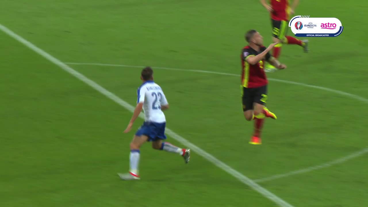 Belgium vs Italy : Euro 2016 - Emanuele Giaccherini (32') - YouTube