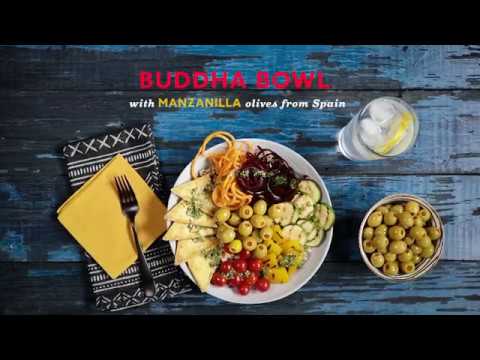 Buddha Bowl with Manzanilla Olives from Spain | by Olives From Spain
