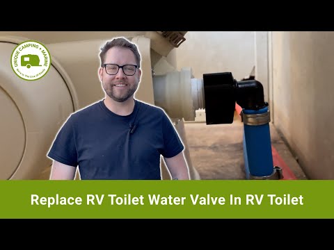 How To Replace RV Toilet Water Valve In RV Toilet! For Dometic 300 Series!