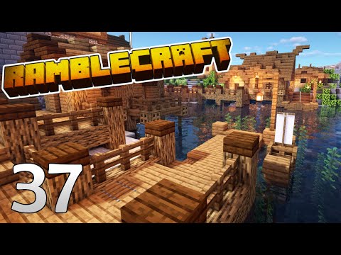 Endavar - RambleCraft S1E37 - Building a Fishing Village [Minecraft 1.17.1 SMP]