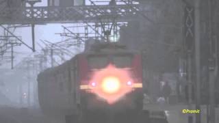 preview picture of video 'Ranchi Shatabdi blasts with ex-WAP-6-front panto...'