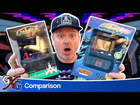Galaga: Arcade Classics vs My Arcade | Mini Arcade Showdown!