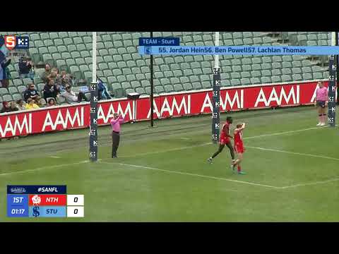 SANFL Reserves GF - Sturt's Mihail Lochowiak goals on the run