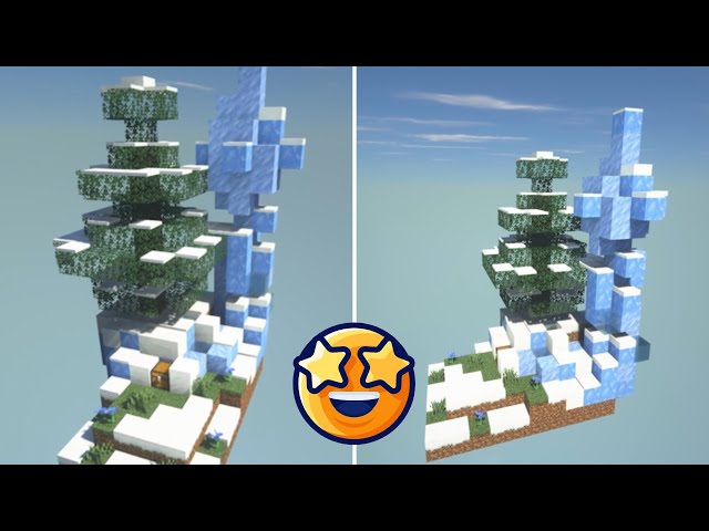 Stellas Skyblock world - Winter edition - Java 1.18 Minecraft Map
