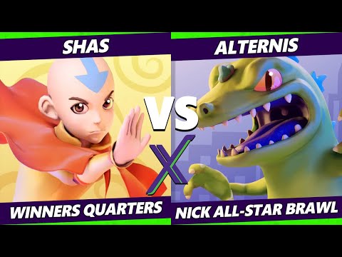 S@X 425 - Shas (Aang) Vs. Alternis (Reptar, Powdered Toastman) NASB Nickelodeon All-Star Brawl