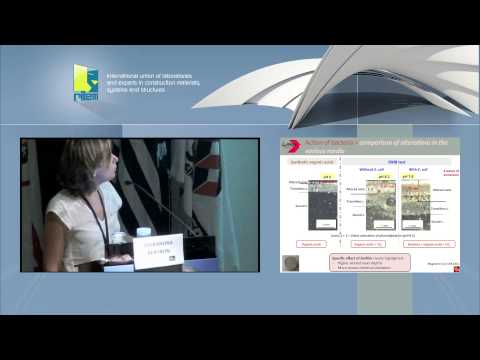 Alexandra Bertron, Robert L'Hermite Medalist 2014, Cementitious Materials and Microorganisms