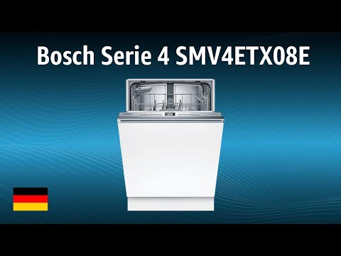 Geschirrspüler Bosch Serie 4 SMV4ETX08E | TEST | Deutsch
