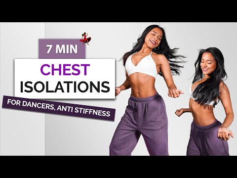 7 MIN CHEST ISOLATION WORKOUT for Dancers - Anti-Stiffness Routine (No Equipment Needed!)