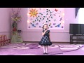 Песня "Ах, какая мама!" соло Медведева Аня (4 года) 
