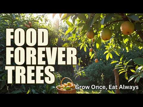 Plant These 8 Trees and Feed Your Family FOREVER – Ultimate Home Gardening Guide