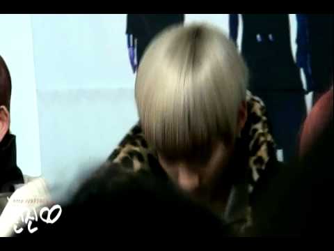 110130 Chunji Fancam Kang Nam Jeom Fansigning