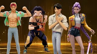 SODA POP SAJA BOYS🆚K POP DEMON HUNTERS🆚TILES HOP edm rush