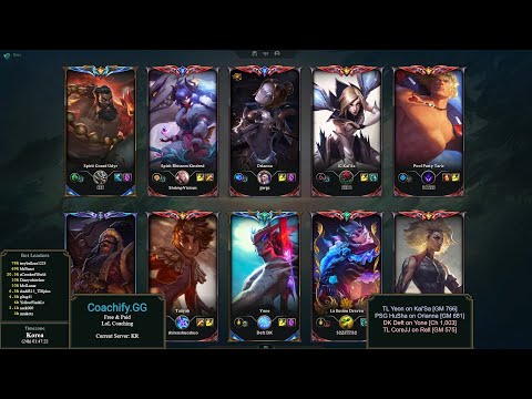 Deft+CoreJJ+Maple+Yeon | KR SOLOQ