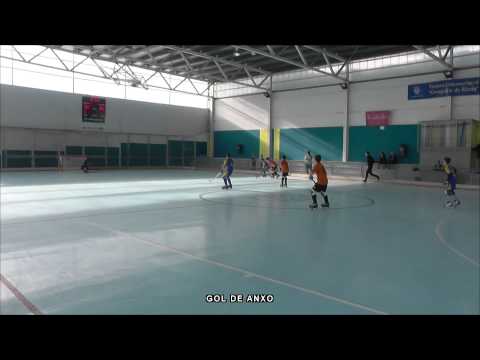 goles HC Cambre contra Cia Maria Benjamin