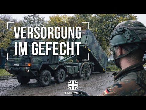 Unsichtbar hinter der Front – so läuft die Versorgung im Gefecht | Bundeswehr