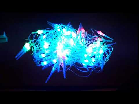 Гірлянда LED бурулька біла 5м