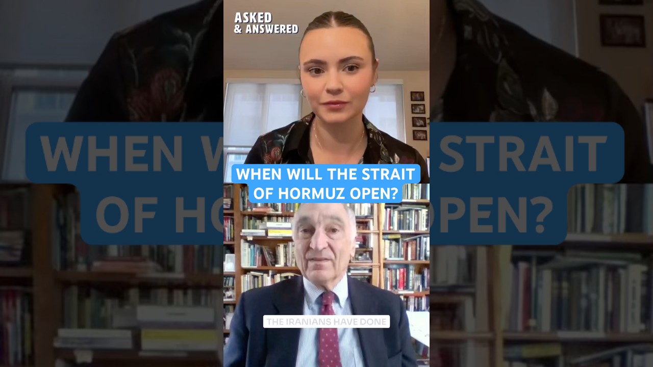 Video Thumbnail for <span>Why Is It So Difficult to Reopen the Strait of Hormuz? | Asked & Answered</span>
