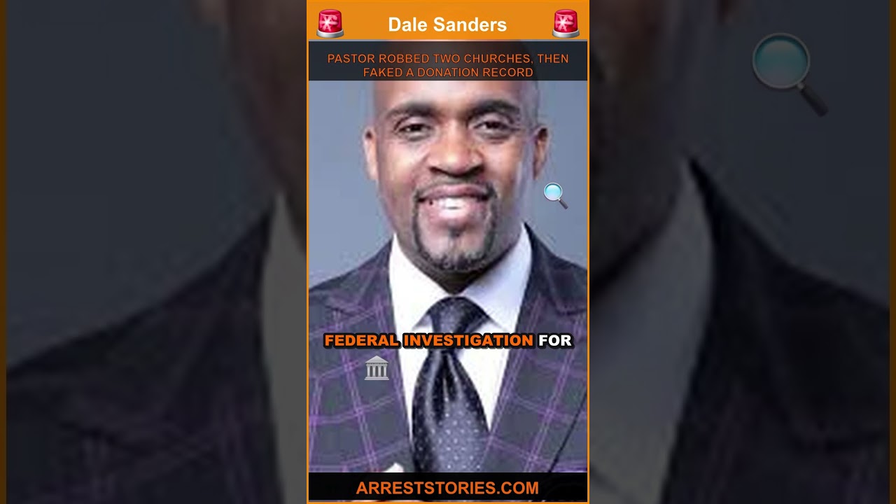 PASTOR ROBBED TWO CHURCHES, THEN FAKED A DONATION RECORD