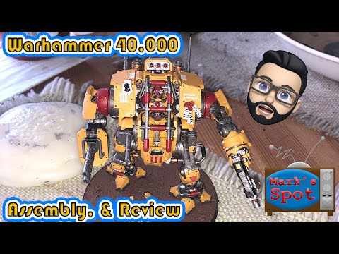 Mark's Spot - Warhammer 40K: Primaris Invictor Tactical Warsuit (Assembly, and Review)