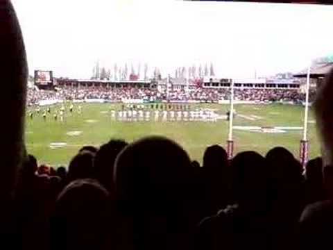 Wigan V Saints - Eric Ashton Minute Silence
