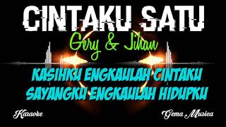 Download lagu CINTAKU SATU-KARAOKE LIRIK NON VOKAL mp3 Download lagu CINTAKU SATU-KARAOKE LIRIK NON VOKAL mp3