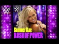 WWE: "Rush Of Power" (Summer Rae) Theme Song ...