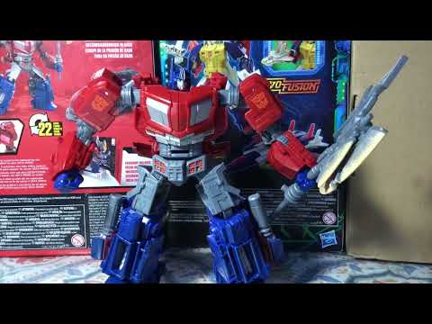 Transformers Stop Motion Test 068: Buff Opti- I mean Game verse Optimus prime