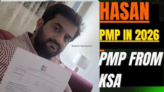 Syed Hasan cleared PMP from SA in 2026 - Here is how he did it