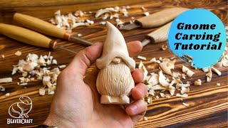 Wooden Gnomes Carving Tutorial
