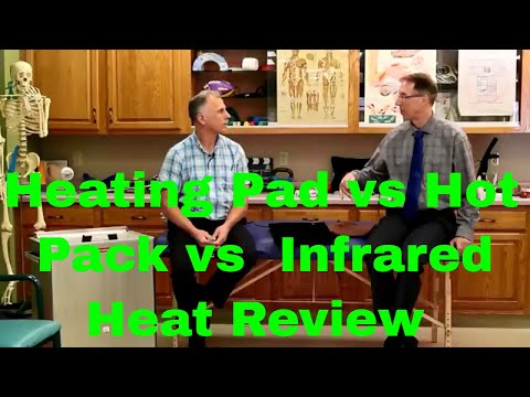 Heating Pad Vs. Moist Hot Pack Vs. Infrared Heat Review