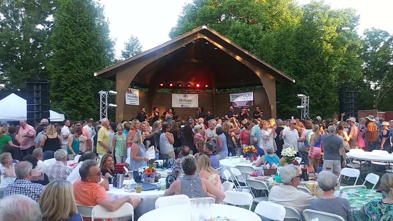 The Rupert's Orchestra performing September at Thrasher Park