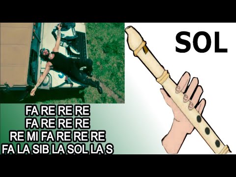 Aprende a tocar La bachata de Turizo en flauta dulce ¡fácil y rápido!