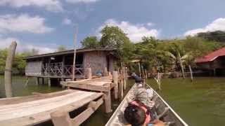 preview picture of video 'Songkhla: 2014 Koh Yor Return from the Bay Side GCuesthouse GoPro (unedited)'