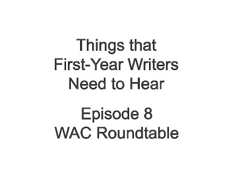 Episode 8: Roundtable - Writing Across the Curriculum