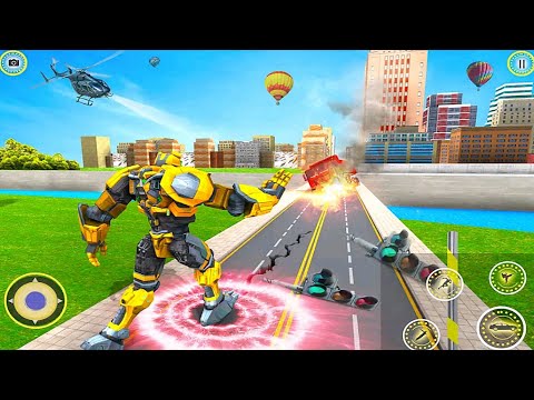 Car Robot Transformation Game: Tank Multi Robot Battle - Android GamePlay