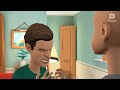 Me Kyle Charleston And Aubrey Cox Behaves At Subway Classic Caillou Misbehaves At Subway Grounded