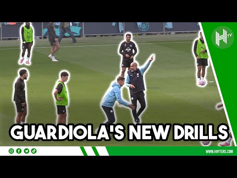 Pep Guardiola's NEW attacking drills | Manchester City training