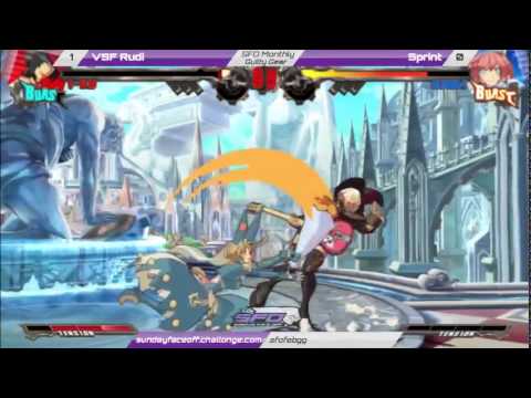 SFO Monthly Feb 2015 - GGXrd - Top 8 Losers - VSF Rudi vs Sprint
