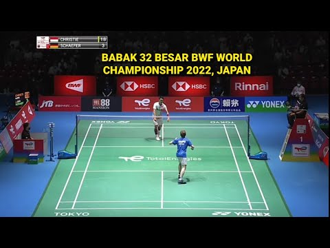 BWF WORLD CHAMPIONSHIP 2022 JONATAN CHRISTIE 🇮🇩 vs KAI SCHAEFER 🇩🇪