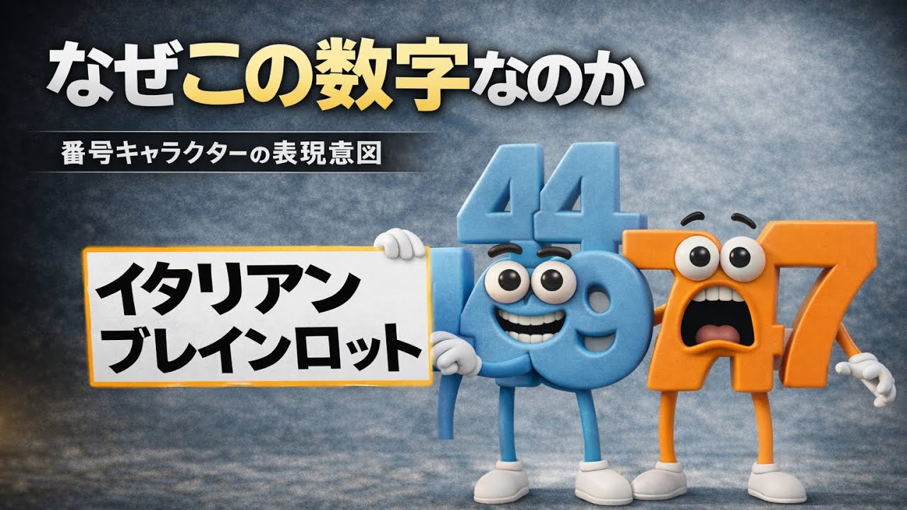 【イタリアンブレインロット】ナゾの数字に意味があるのか？数字キャラを分析！！【Italian Brainrot】