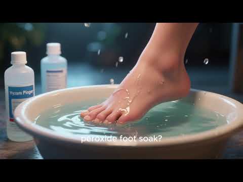 Hydrogen peroxide foot soak benefits